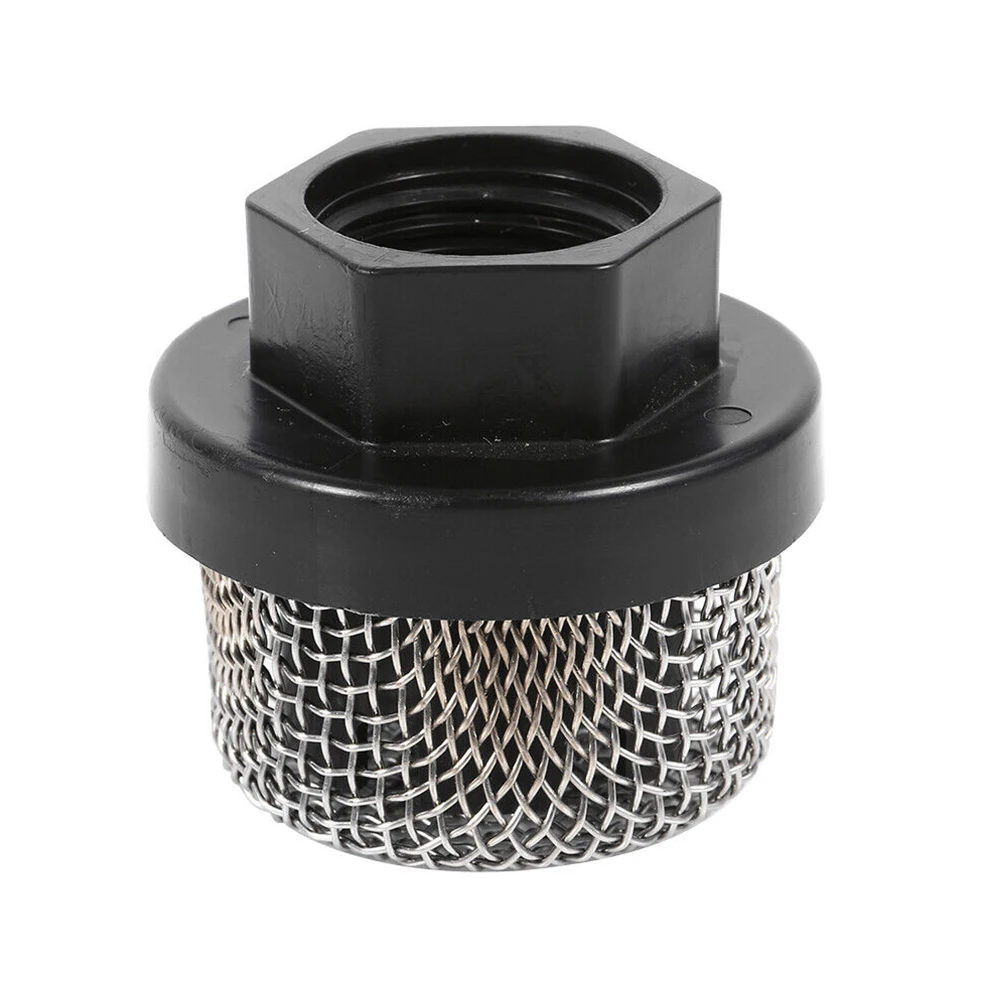 1Pc G3/4 Thread Inlet Suction Strainer Mesh Filter Metal Hose Replacement For 390 395 490 495 Sprayer Parts
