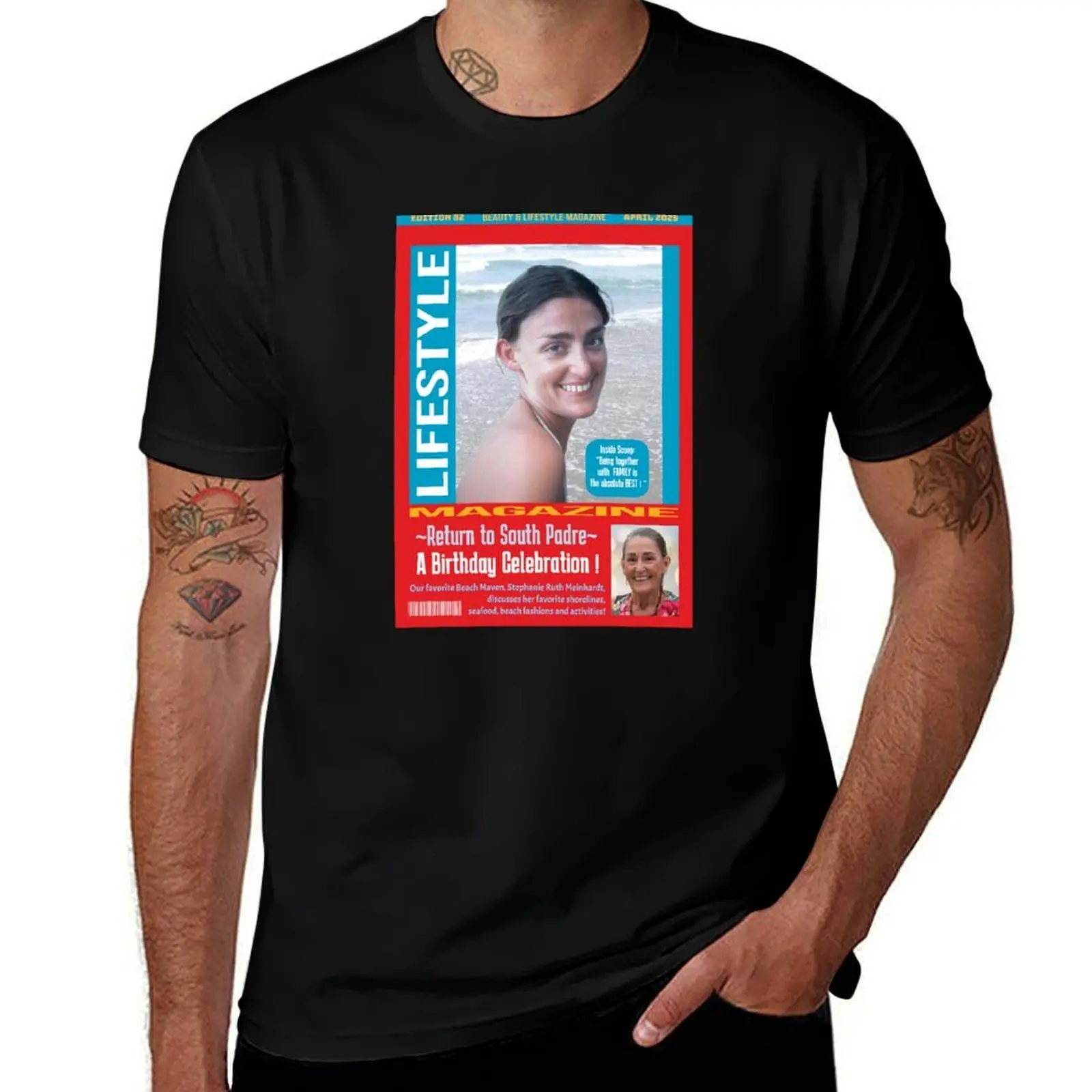 Stephanie’s 82nd Beach Birthday T-Shirt t shirt man luxury T-Shirt