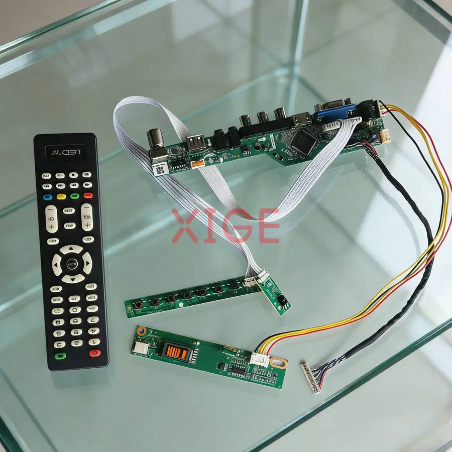 

Плата привода матричного контроллера подходит для HSD150PX11 LP150X1 LP150X2 LP150X04 1024*768 LVDS-20Pin 1024x768 1CCFL HDMI + VGA + AV + USB комплект DIY