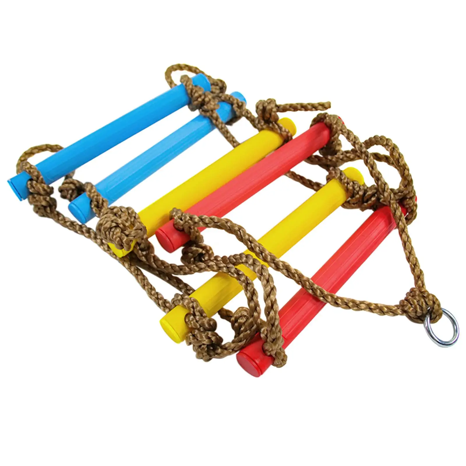 Rock Climbing Holds Set with Climbing Rope Ladder,Kid Climbing Grips DIY Wall Suits Children and Youth