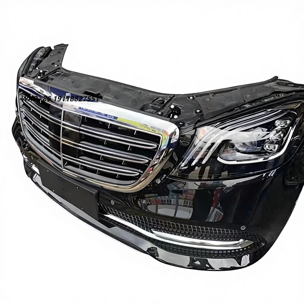 Auto Body Parts Compatible with  S-Class W222,  Style Bumper, Grille, Taillights, Headlights & Diffuser