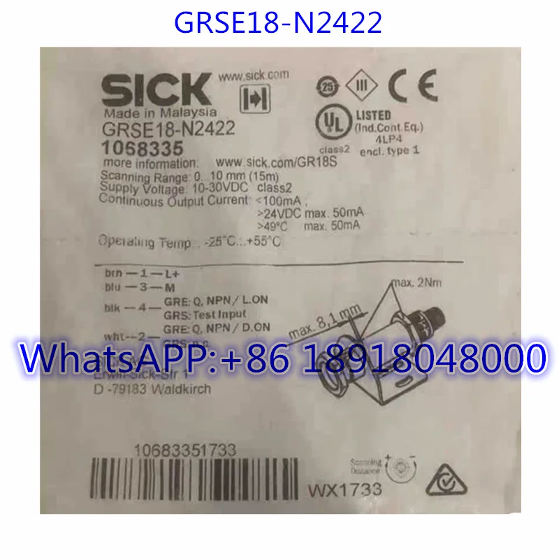 

Brand New GRSE18-N2422 sensor 1068335 Fast Shipping