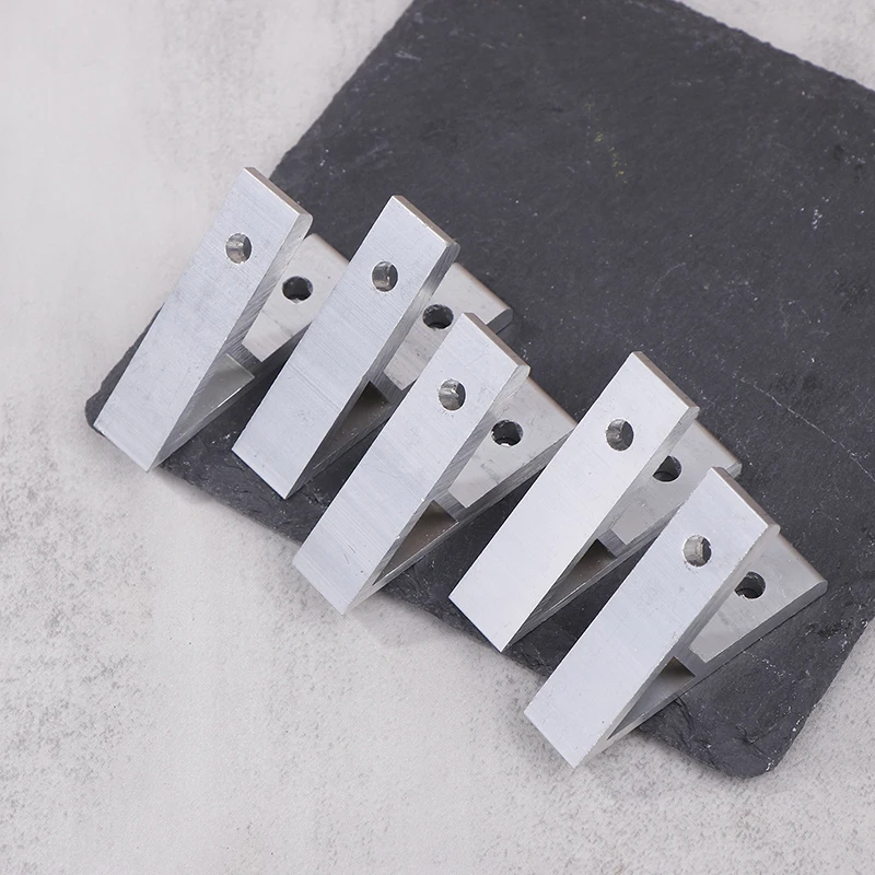 1/5 Uds. Soporte de 45 grados código de ángulo aleación de aluminio extrusión soportes de esquina perfil conector de esquina sujetadores