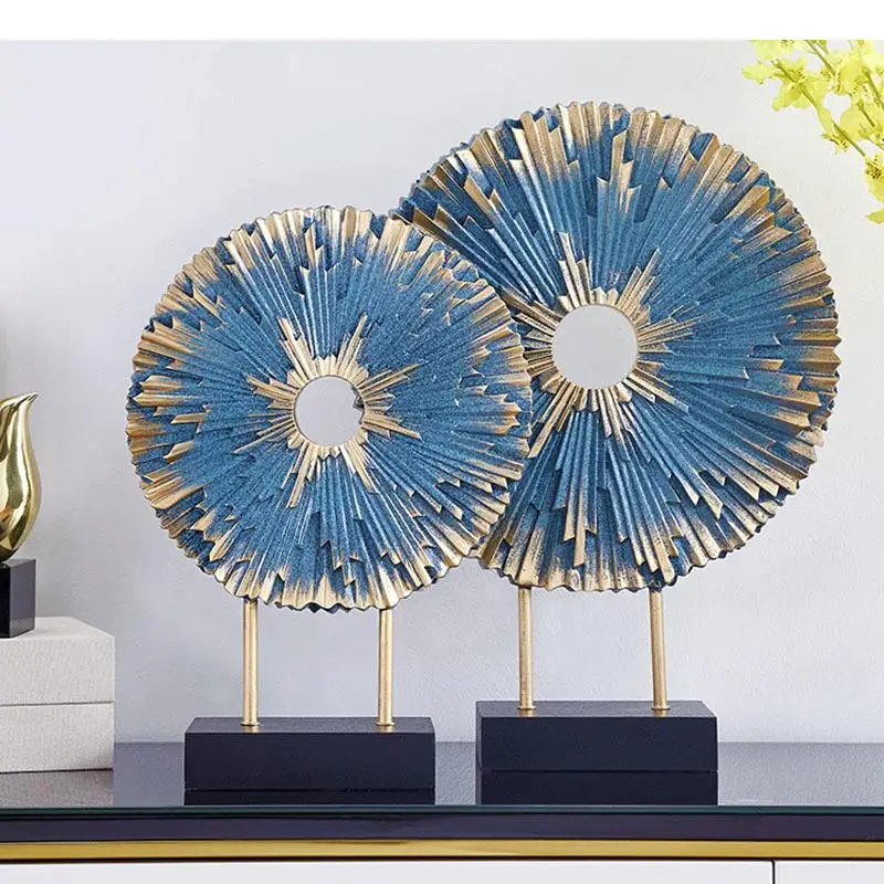 

Burst Spark Abstract Furnishings Mascot Feng Shui Desk Decor Resin Crafts American Home Decoration Accessories Modern