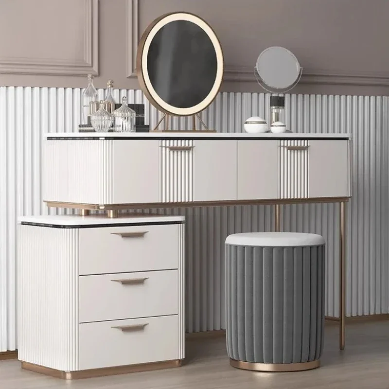 Large Distinctive Stylish Dressing Table Industrial Versatile Decorative Oak Dressing Table Mobile Toeletta Vanity Furniture