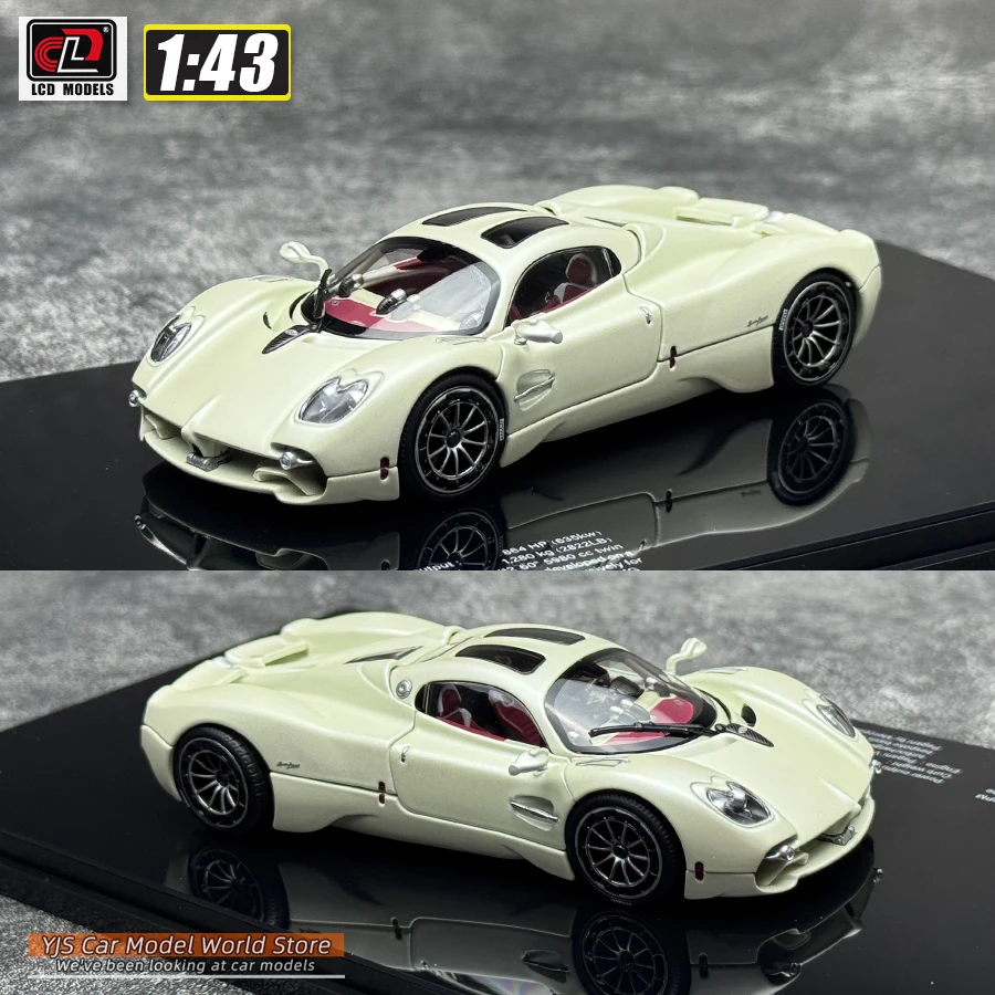 LCD model 1/43 scale Pagani Utopia alloy Full open car model Sports car Metal car model Static display Holi