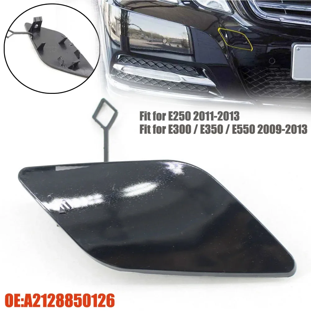 

1Pc Car Tow Front Bumper Hook Cover Cap Lower Bumper Tow Hook Eye Cover Grille Cap For Mercedes E-Class W212 E350 Accessories