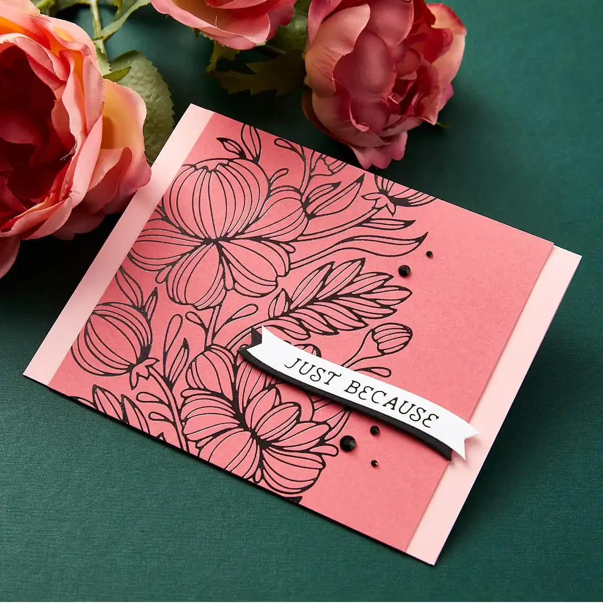 GLIMMERING PEONIES GLIMMER Cutting Dies Stamps Stencil Hot foil  Scrapbook Diary Decoration Embossing Template DIY Greeting Card