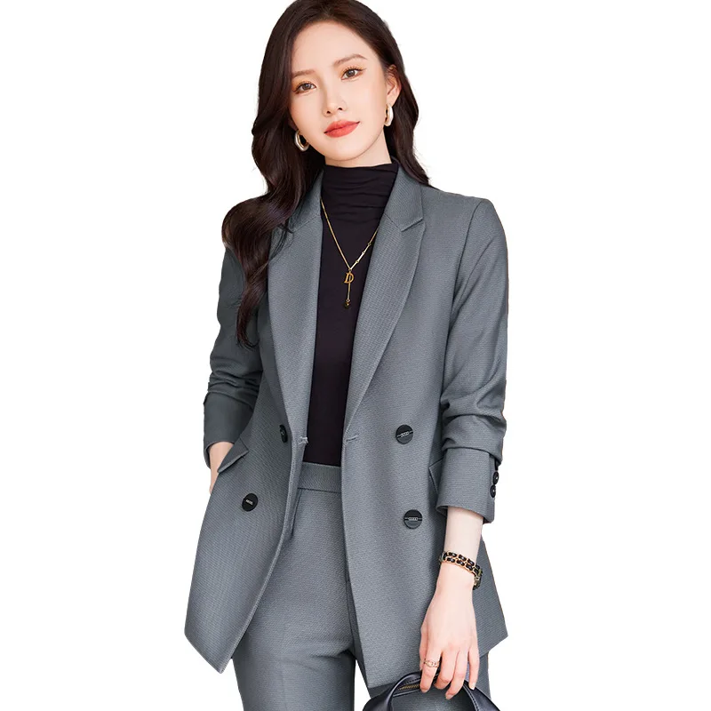 High-Grade Suit Jacket for Women Spring and Autumn 2023 New Professional Temperament Goddess Fan High-End Overalls Suit Suit