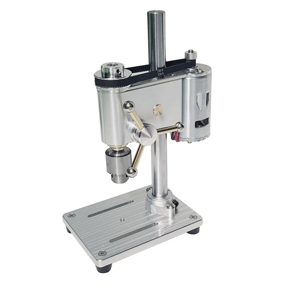NF Aluminum Alloy Bench Drill Micro Tools Precision Can Be Drilled Up To 4mm Mini Drill Science Teaching Experiment Teaching Aid