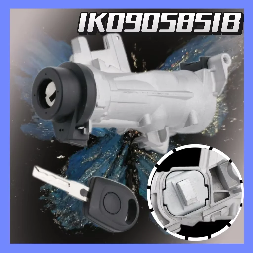 Lgnition Switch Steering Lock Barrel Housing For A3 TT Golf Touran Rabbit 1K0 905 851B 1K0 905 865 1K0905851B
