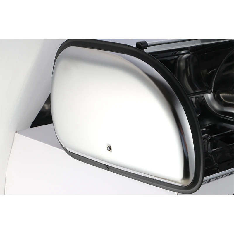 Colore originale, piccola scatola per il pane a forma di tamburo lucido