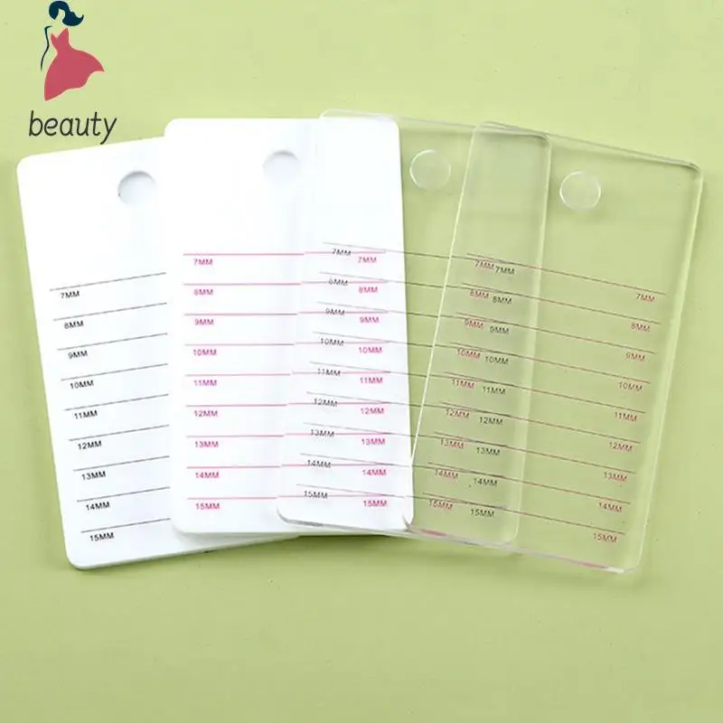 1Pcs Lash Extensions Mixed Tray Eyelash Organising Tile Eyelash Board Beauty Tools Eyelash Pad