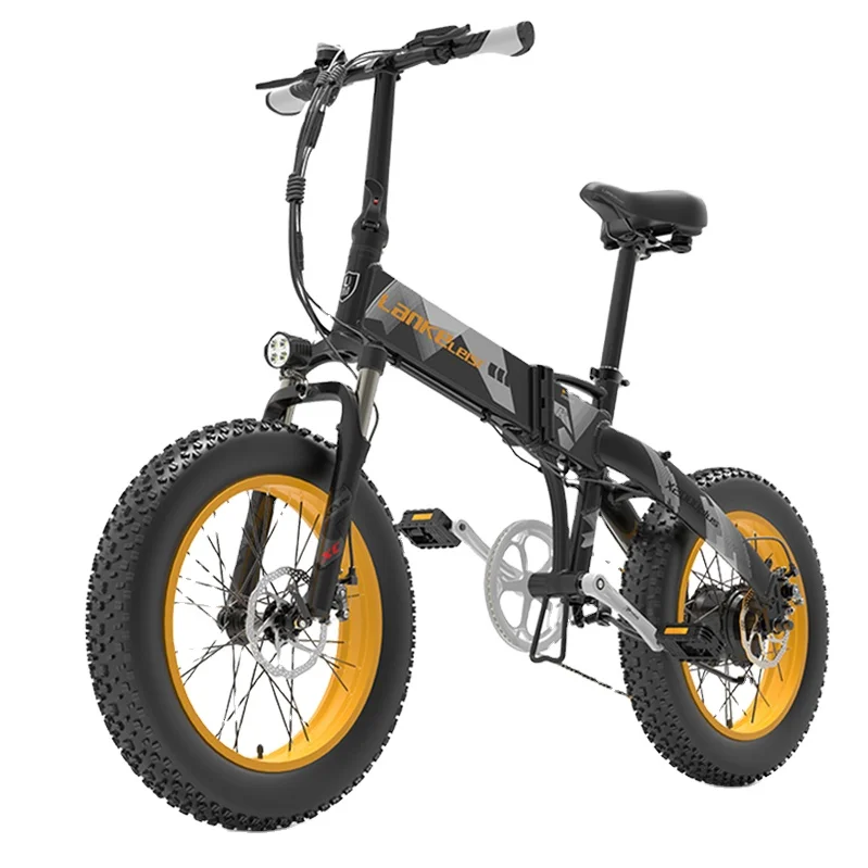 Lankeleisi X2000 Fat Tire Folding Electric Bike Adult 1000W Foldable Bicycle Electric City E-bike Urban E Bike