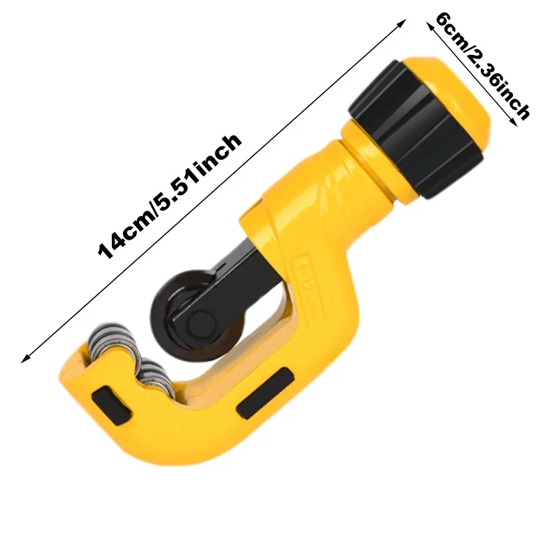 Deli Pipe Cutter 4-32/5-50/6-70mm Tube Cutter Scissor Multifunction Heavy Duty Conduit Cutter for Thin Copper PVC Aluminum Pipes image 2