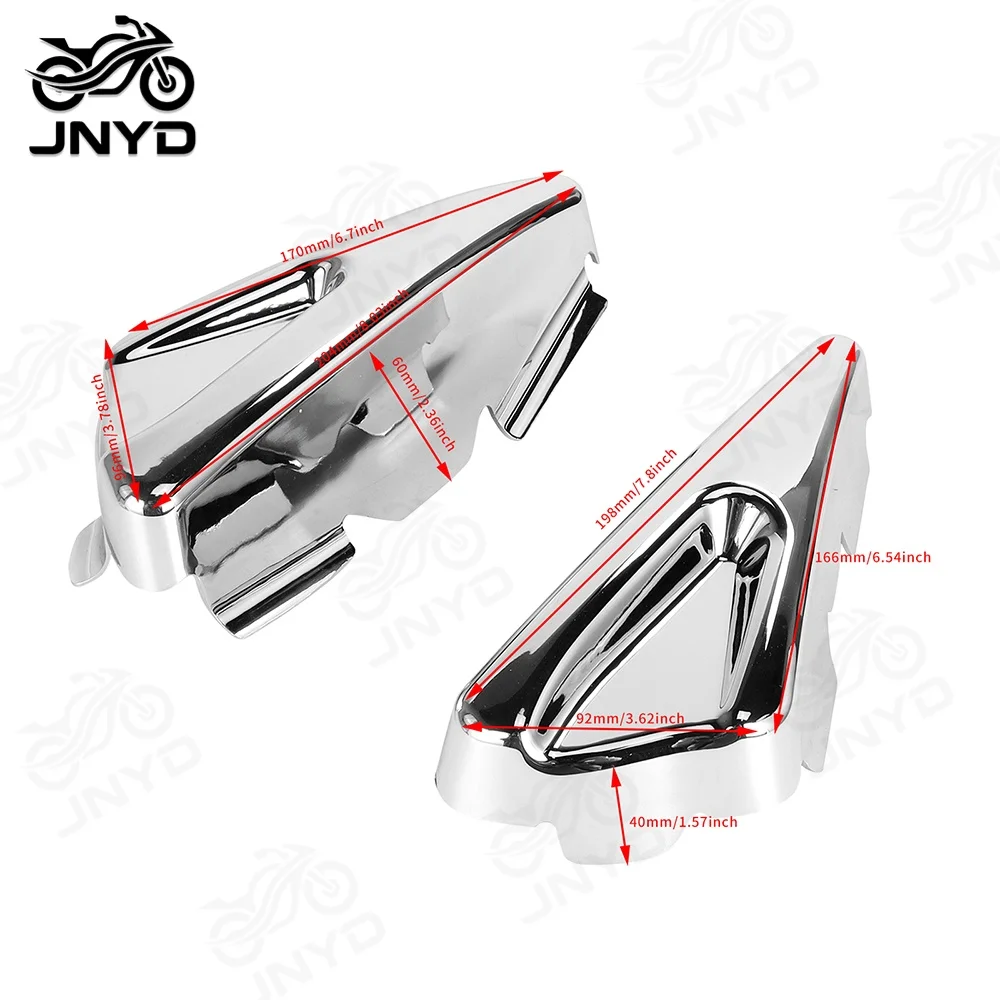 JNYD Motorcycle ABS Plastic Tank Side Frame Covers Black For Harley V-ROD VRSCDX Night Rod Special NRS VRSCF Muscle 2007-2017