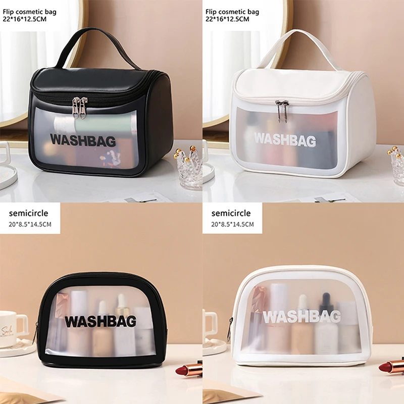 Ins Style Multifunctional Cosmetic Bag for Women Wash Bag Portable Waterproof Swimming Bag Home Travel Storage Bag Case 2022