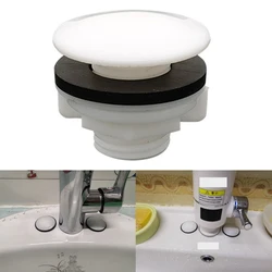 Tapa del orificio del grifo del fregadero, tapón de cierre de agua, tapa del orificio del fregadero de la cocina, tapón del orificio del grifo, Kit de sello de drenaje de la cocina
