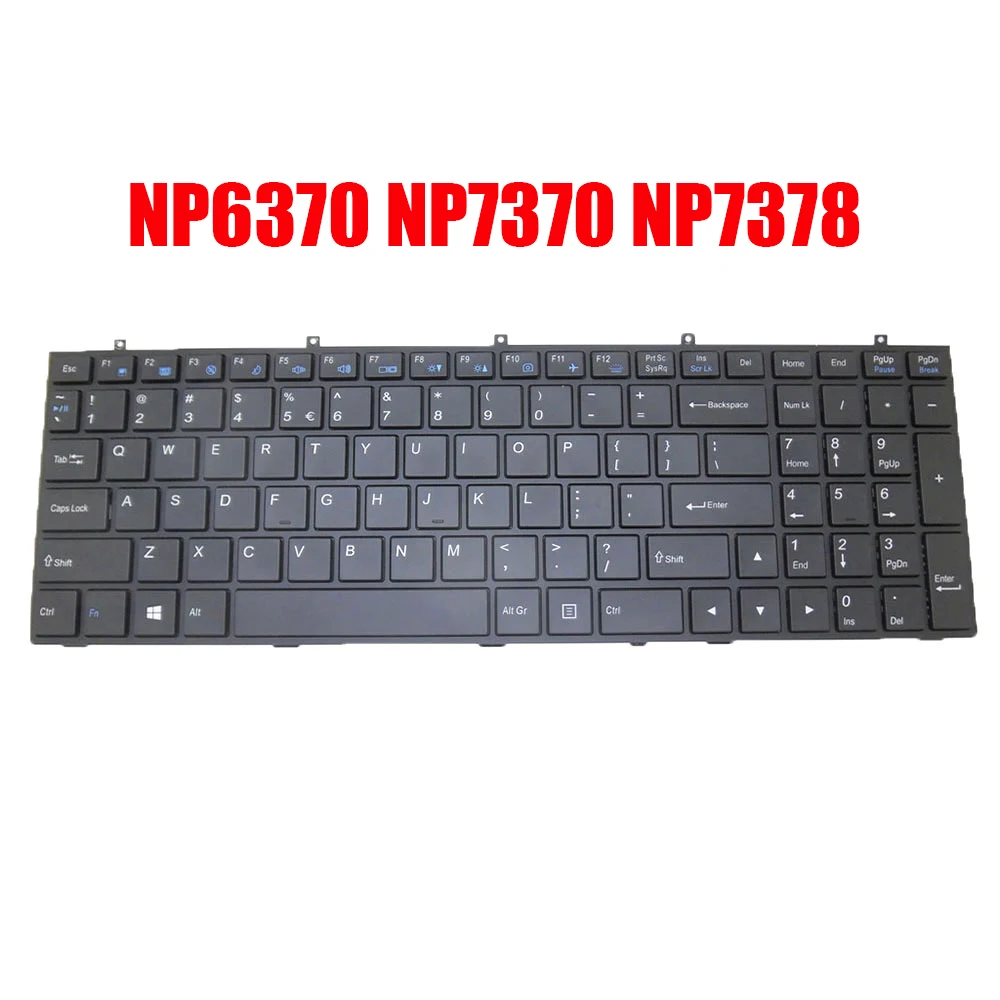 

Laptop Keyboard For Sager NP6370 NP7370 NP7378 W370ET W370ST W370SS English US Black With Backlit New