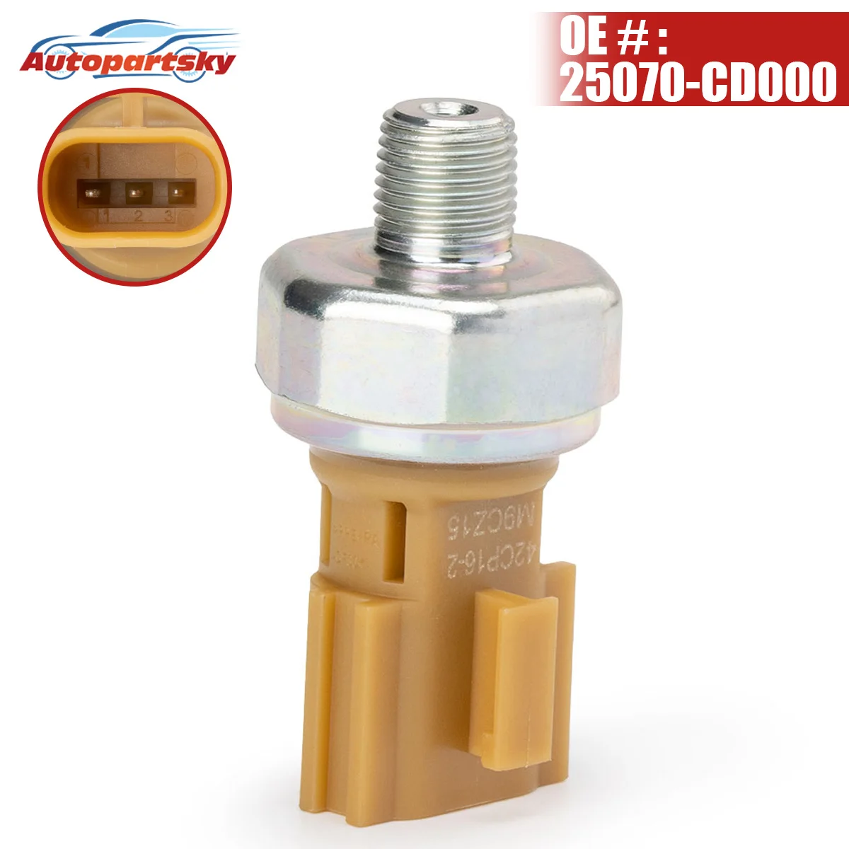 

Oil Pressure Sensor Switch 25070-CD000 25070-CD00A For Infiniti QX56 For Nissan Altima Sentra Titan Armada Frontier Pathfinder
