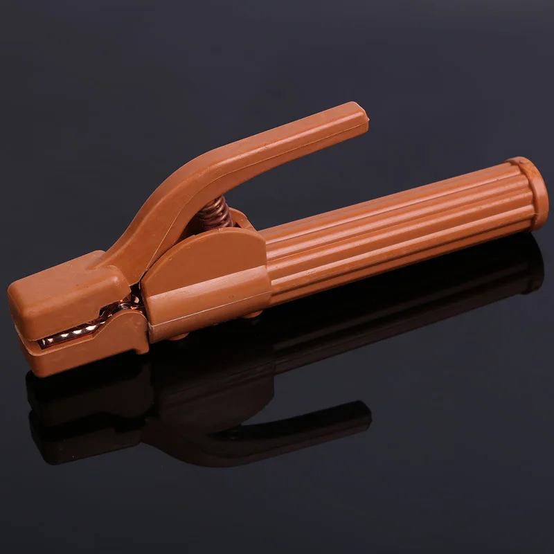 500A Heavy Duty Copper Welding Clamp Ergonomic Design Electrical Grounding Clip MIG/TIG Welding Industrial Repair Connections