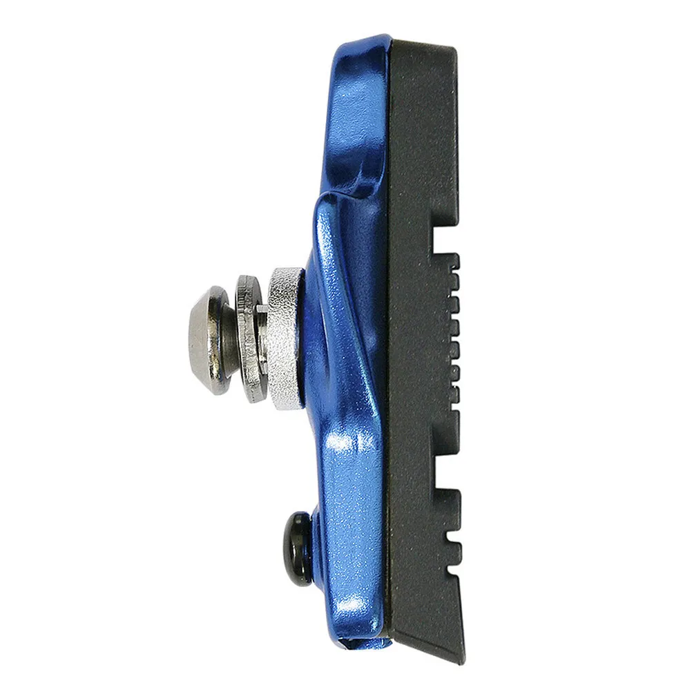 

V Brake Pads Pair Compatible with Most V-Brake Road Mountain Bikes Hard Wearing Rubber Aluminum Alloy Quiet Braking Rim