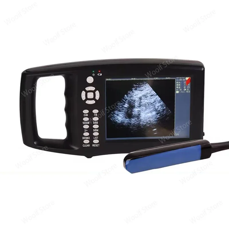 Cattle Test 5.6 Inch Screen Veterinary Ultrasound Scanner Cow Pig Heep Horse Farm Portable Ultrasound Pregnancy Testing Machine