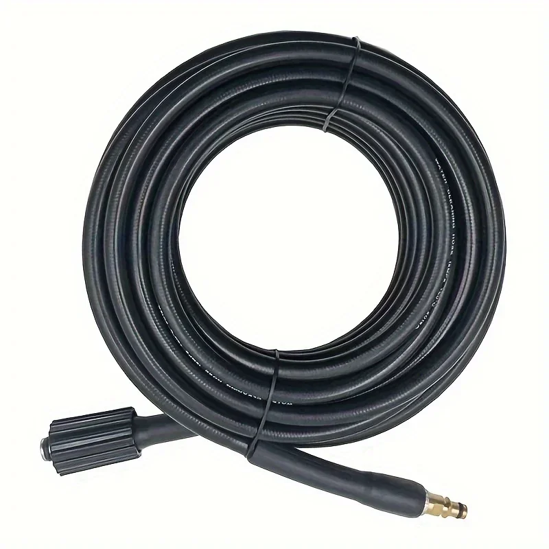 

1pc 10M/33ft High-Pressure Washer Hose, Durable PVC Material, High Pressure Water Pipe Cleaning, Car Washing and Cleaning Hose