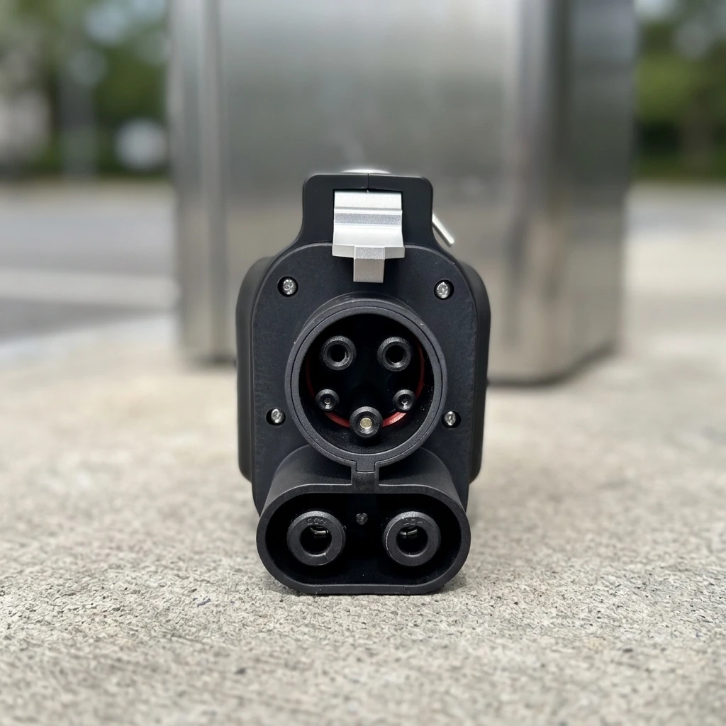 1000V EV 250A DC Fast Charging Adapter CCS 1 To Chademo Connector Connect CCS1 Charging Pile Japanese Standard Ev Car Adapter