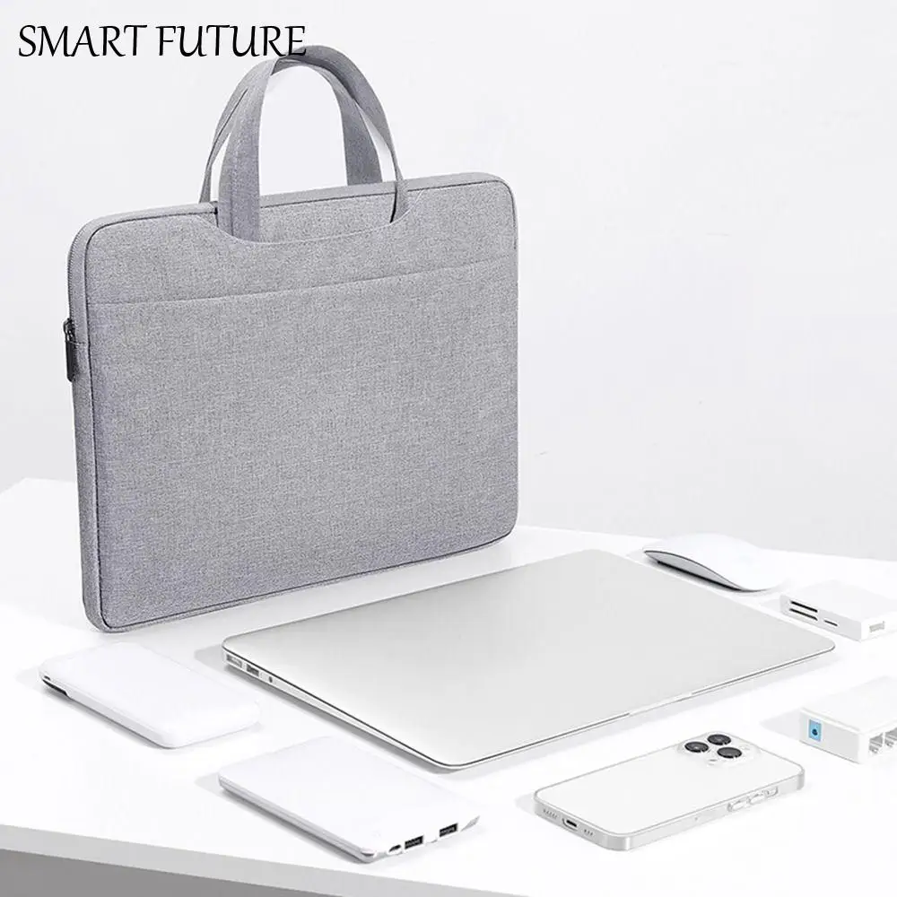 

14/15 Inch Laptop Shoulder Sleeve Bag Portable Briefcase Tablet Protective Case Waterproof Multifunctional Laptop Handbag