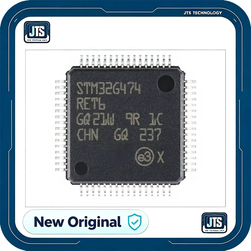 100% Original New STM32G474RET6 IC MCU 32BIT 512KB FLASH 64LQFP STM32G474RET6