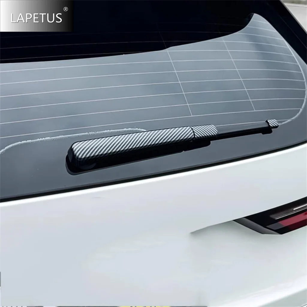 

Chrome / Carbon Fiber Auto Rear Window Wiper Windscreen Windshield Decor Sequins Accessories Cover Trim For BMW X1 U11 2023 2024