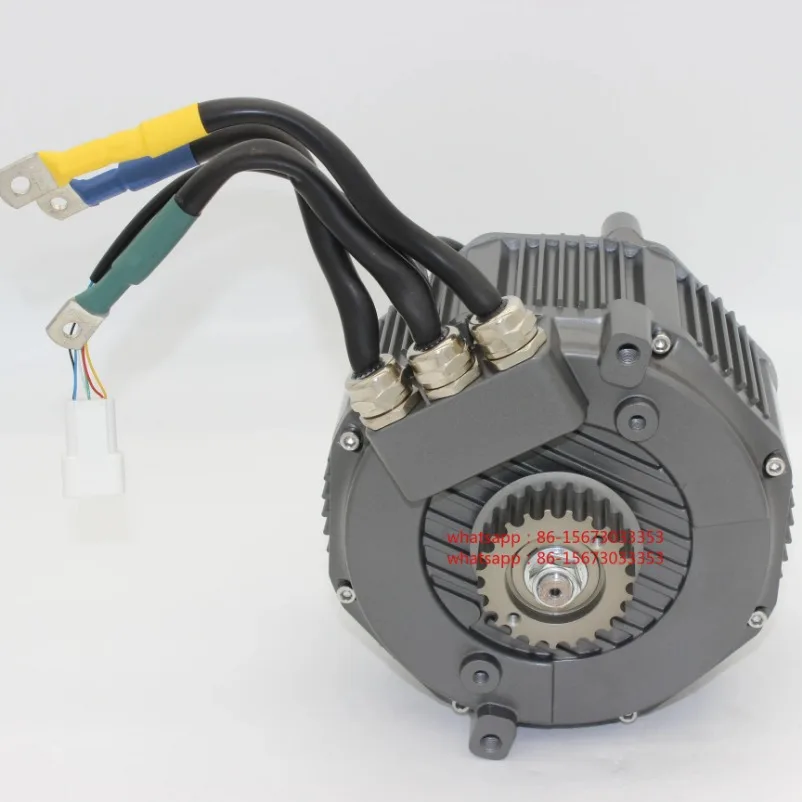 

Электрический мотоциклетный двигатель LLL 13 кВт 72 В с центральным приводом