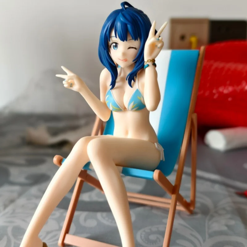 Original In Stock 15cm  Aniplex Makeine: Too Many Losing Heroines! ノンスケールフィギュア Swimsuit Anime Figure Model Ornament Toy