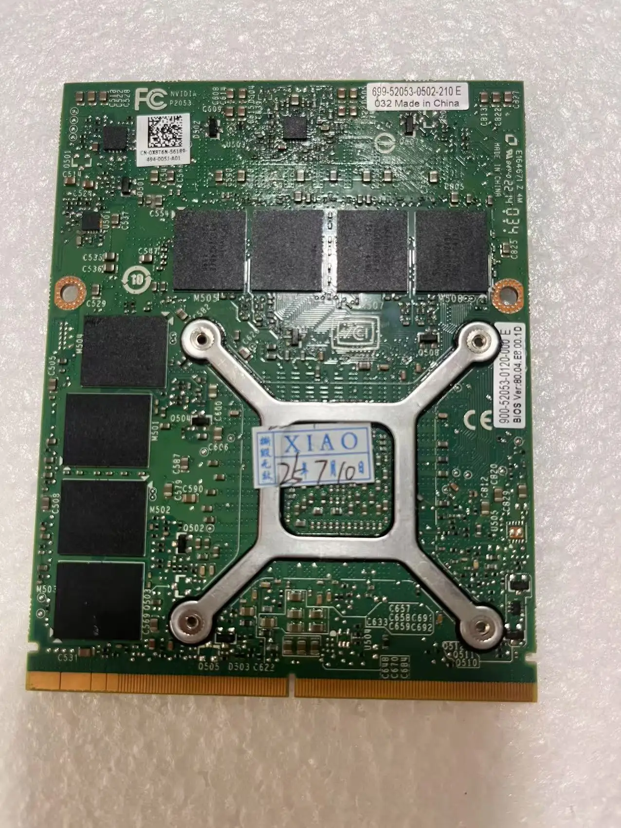K4100M DDR5 4GB For M6600 M6700 M6800 A1312
