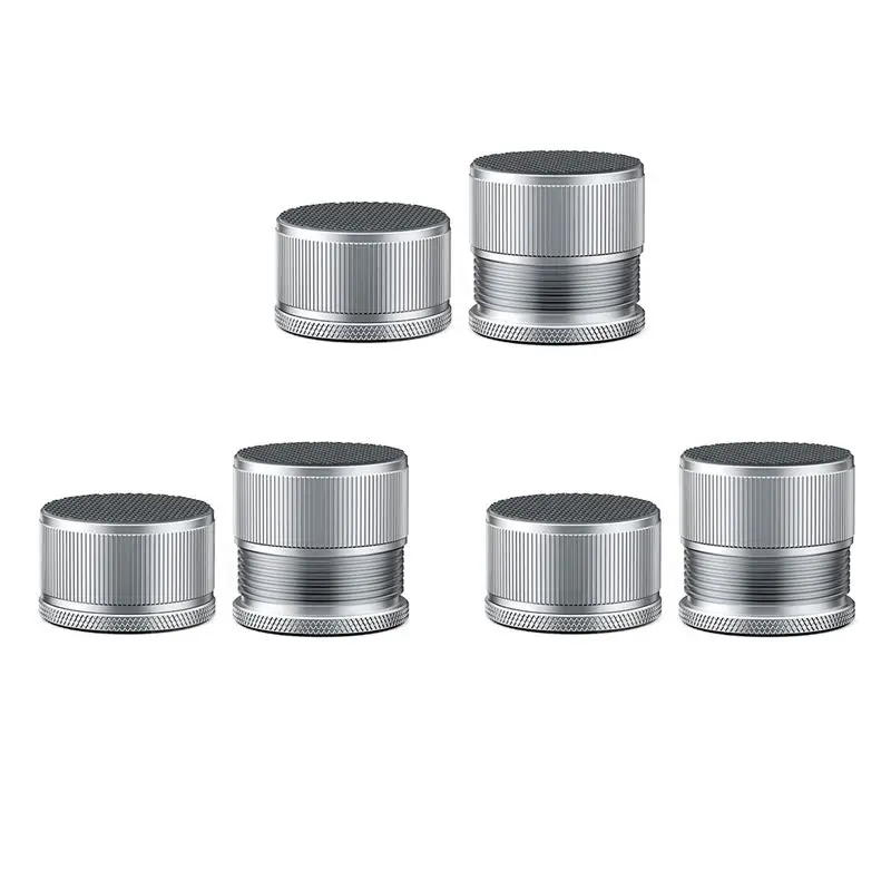 6Pcs Adjustable Bed Risers Heavy Duty Protectors Furniture Anti-Vibration Legs Multi-Function Furniture Legs Fittings -B-AT64