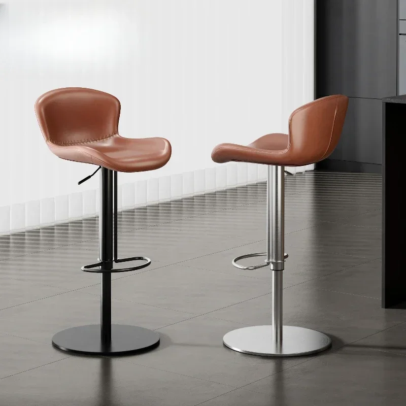 

Professional Restaurant Bar Chairs Cafe Elegant Ergonomic Makeup Century Floor Luxury Dining Minimalist High Home Furniture