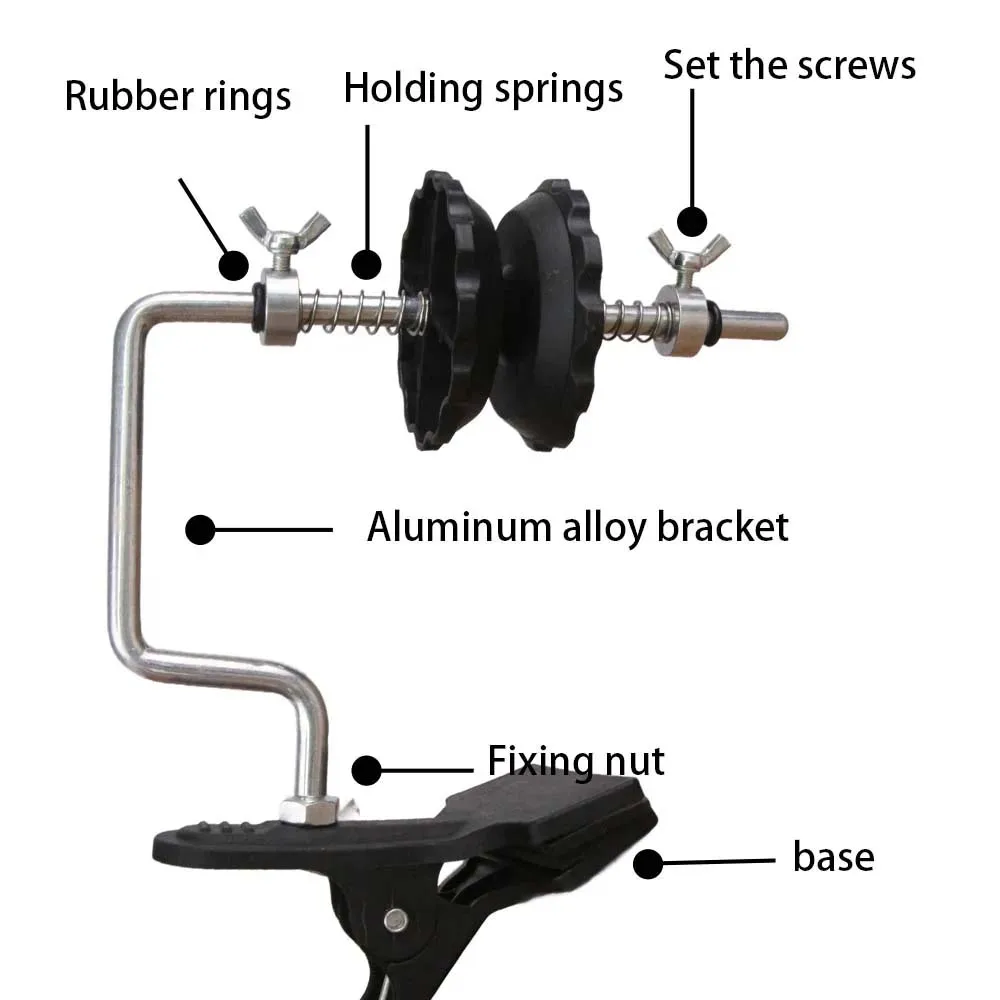 Enrolladora de sedal portátil JSFUN – Para baitcasting y spinning - imagen 3