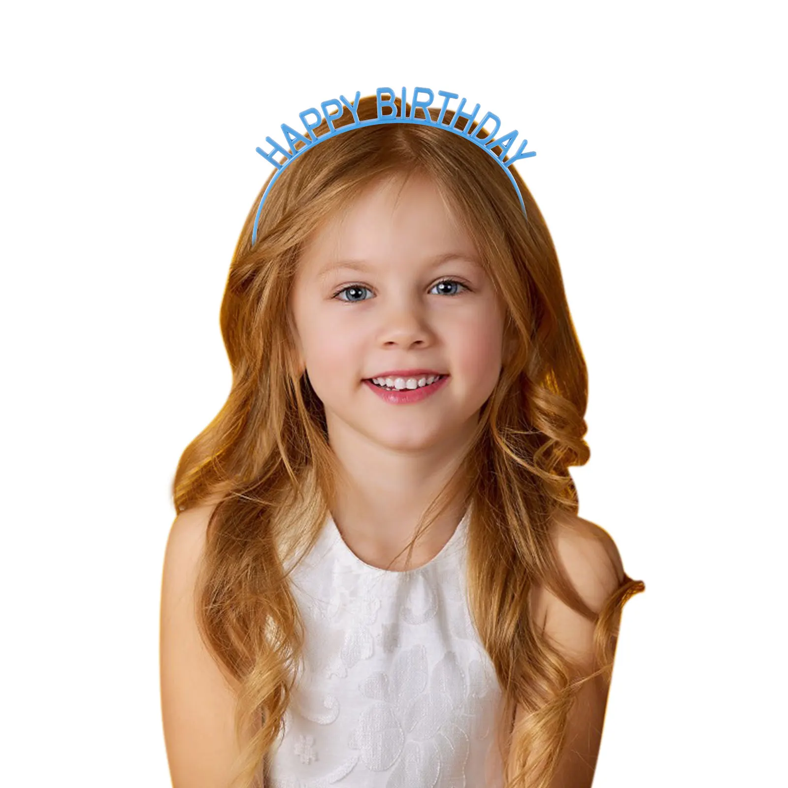 

6 Pcs Plastic Birthday Headb Creative Hair Accessories for Children Kids Party Photo Props Novelty Plastic Headwear