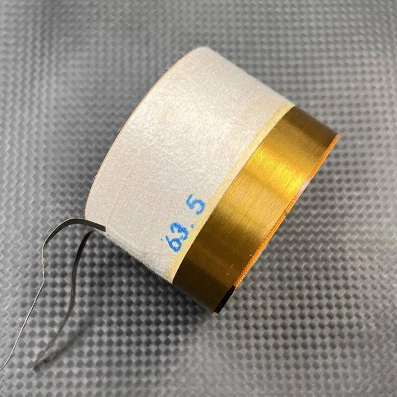635mm光ファイバー純アルミニウムフラットワイヤー低周波ボイスコイルハイパワー635コア47mm