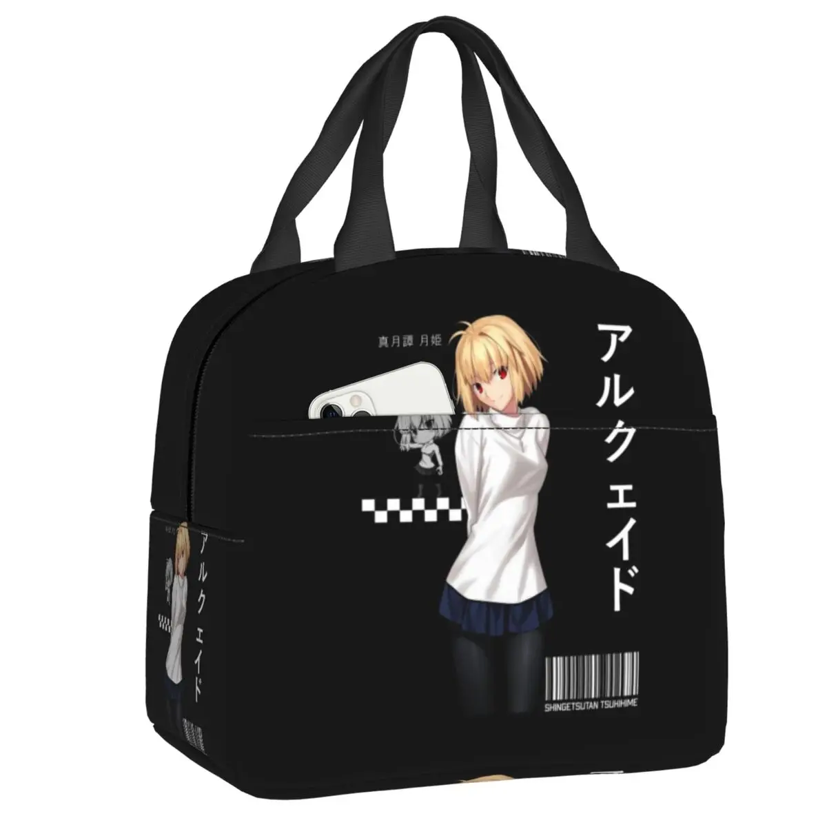 

Custom Neco Arc Arcueid Lunch Bag Men Women Cooler Warm Insulated Lunch Box for Children School