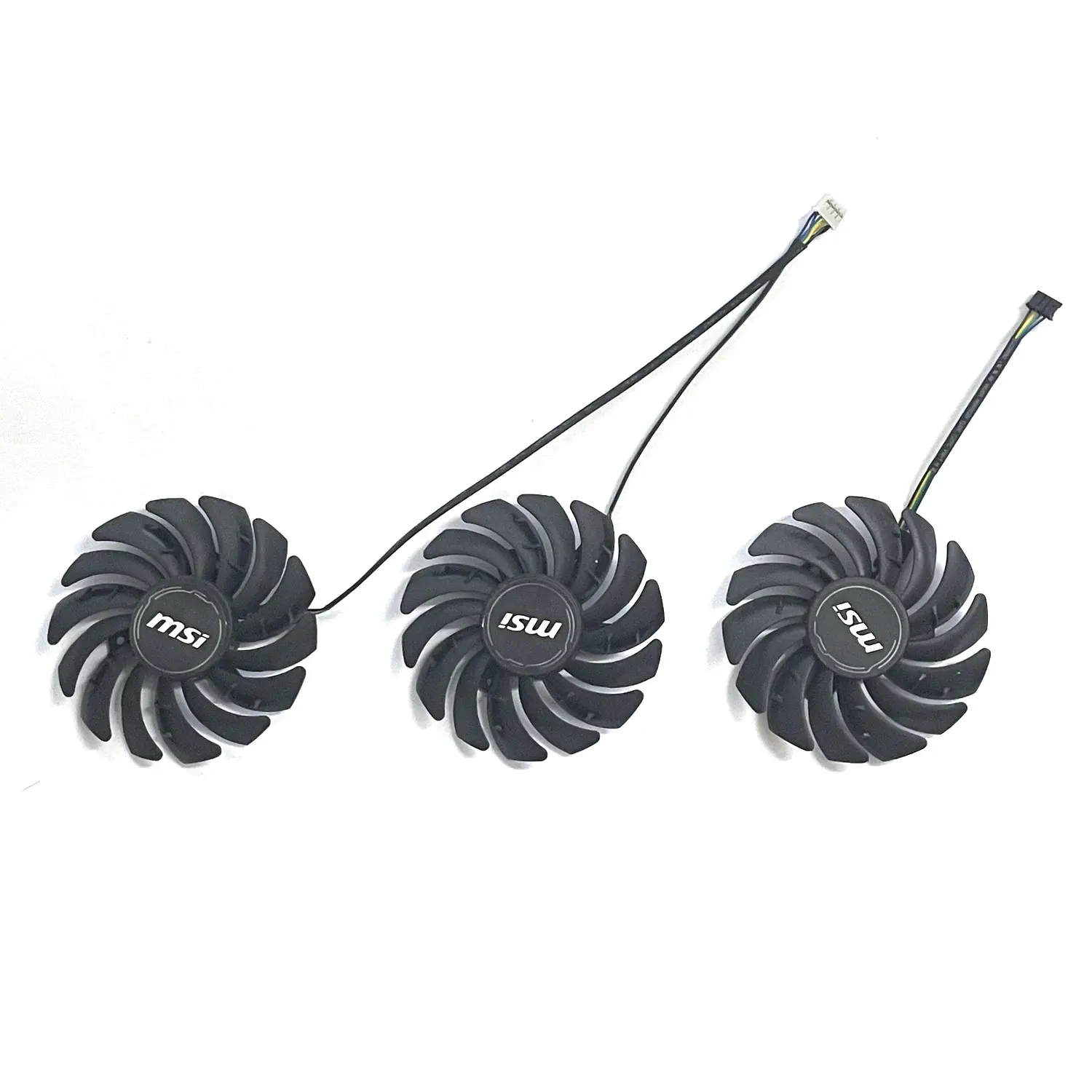 For MSI RTX 3070 3080 3090 VENTUS 3X GAMING GRAPHICS COOLING FAN NEW PLD09210S12HH 4PIN 85MM RTX3090 GRAPHICS CARD FAN