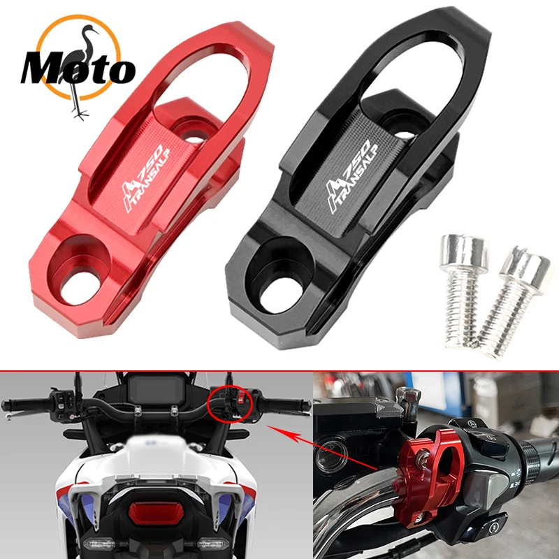 For Honda XL750 Transalp XL 750 XL 2023 2024 Hot sale Motorcycle Aluminium Handlebar Helmet Hook Luggage Bag Hook Holder Hanger