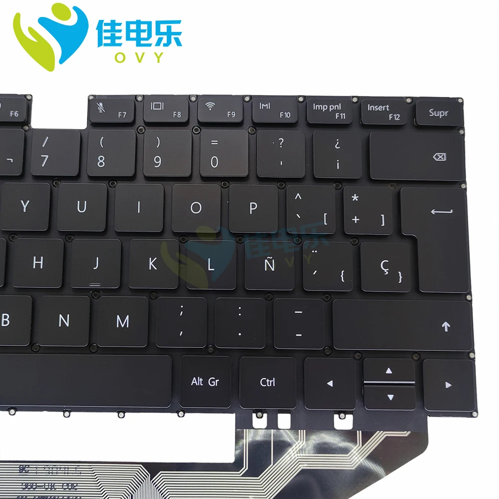 US Spanish Backlight Keyboard For Huawei MateBook X Pro MACH-W19 W29 W09 MACHR-W19L MACHD-WFE9 B7-410 MACH-WAH9LP 9Z.NEXBN.20S