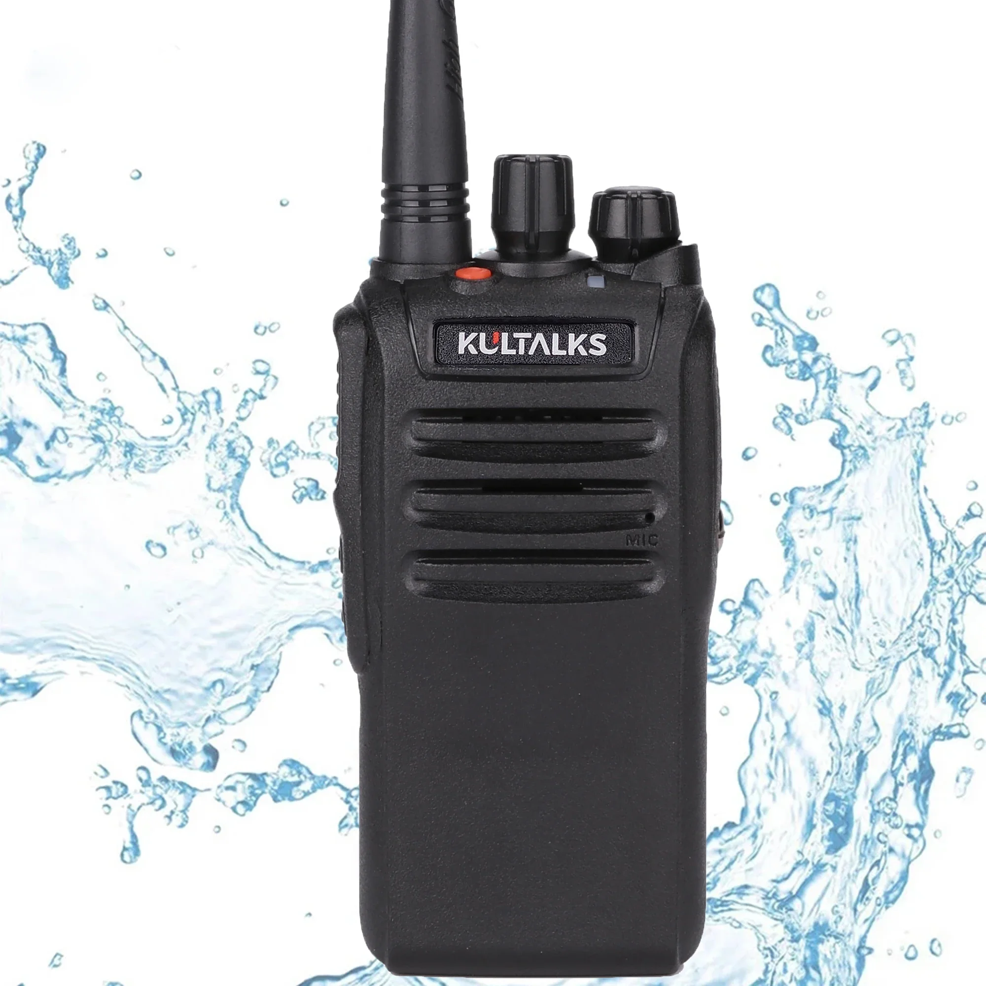 

5W UHF 400-520MHz Waterproof IP68 KT50 Walkie Talkie Two Way Radio KD0107