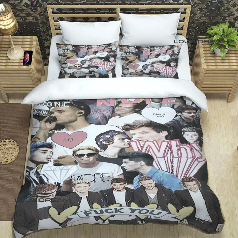 3D O-ONE band Direction Bedding Sets exquisite bed supplies set duvet cover bed comforter set bedding set luxury birthday gift