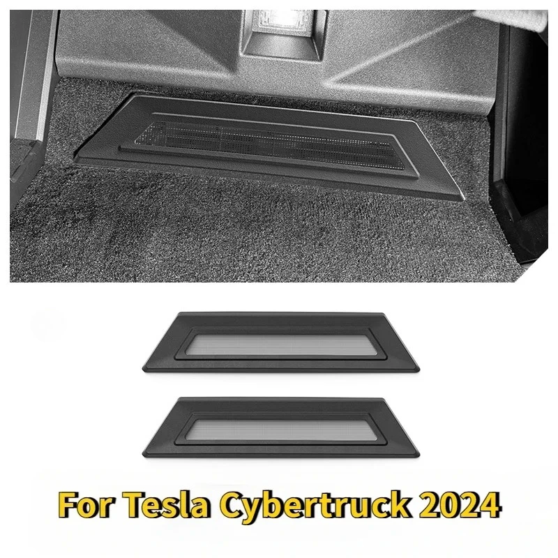 Car Seat Vent Protector for Tesla Cybertruck Underseat Anti-congestion Blockage Protective Cover Net ABS Car Tuning Accessories