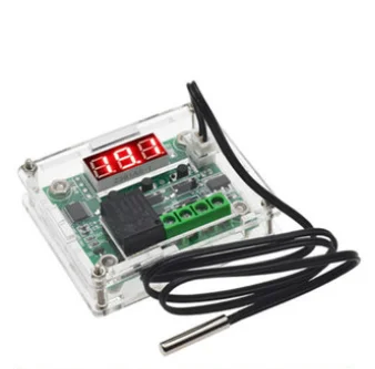 XH-W1209 DC 12V RED display heat cool temp thermostat temperature control switch thermometer thermo controller