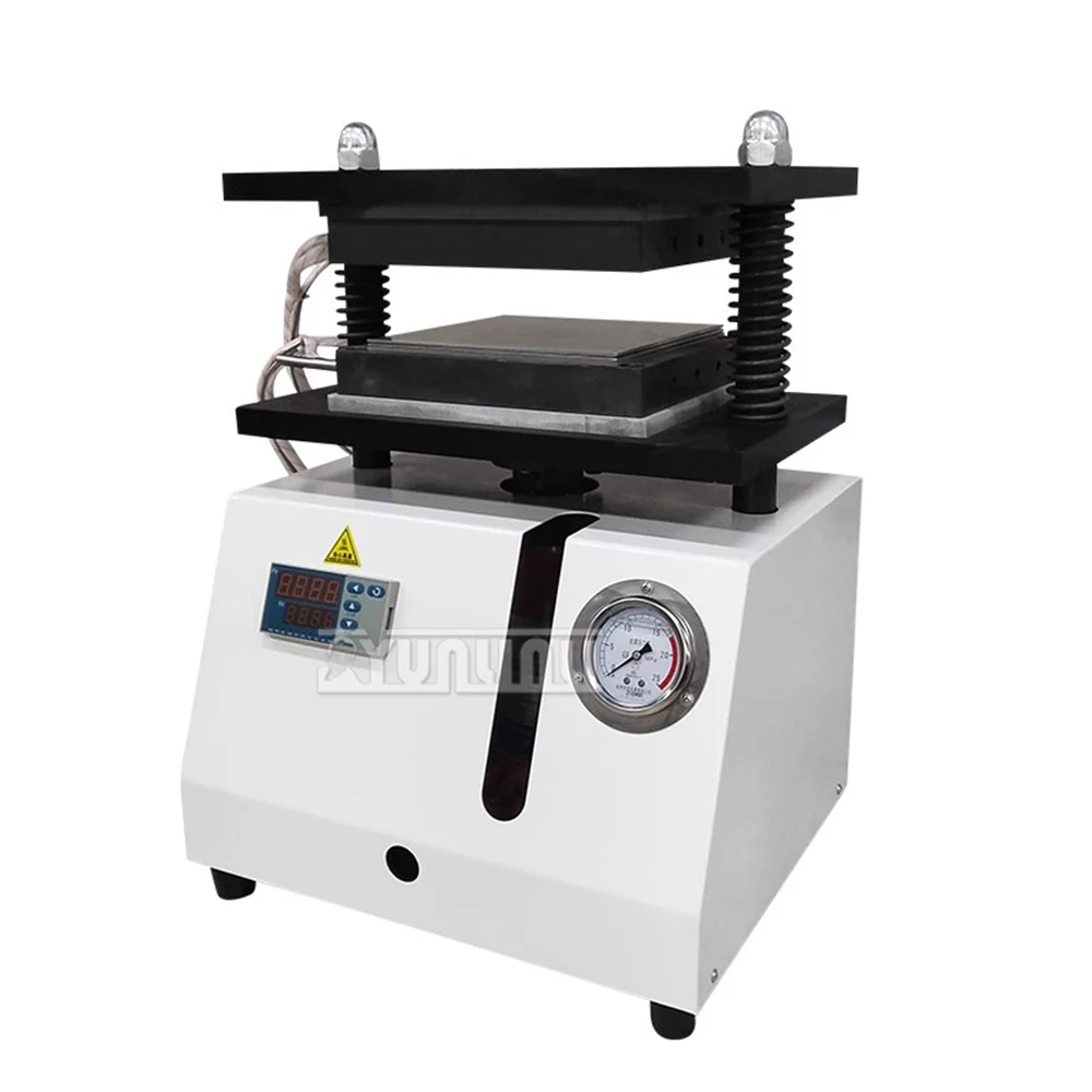 Hydraulic Plate Vulcanizer Lab Sample Preparation Rubber Plastic Granule Tablet Press Heating Vulcanization Instrument