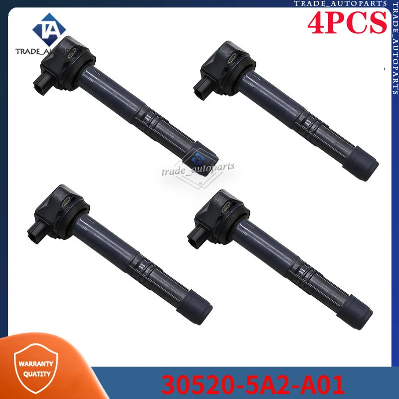 

30520-5A2-A01 305205A2A01 Ignition Coils 4Pcs For 2016-2020 ACURA ILX TLX 2013-2017 HONDA ACCORD 2015-2019 HONDA CR-V 2.4L